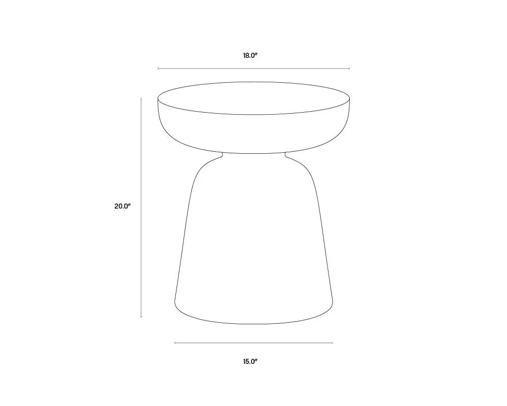 SP - TABLE D'APPOINT EN MARBRE LUCIDA