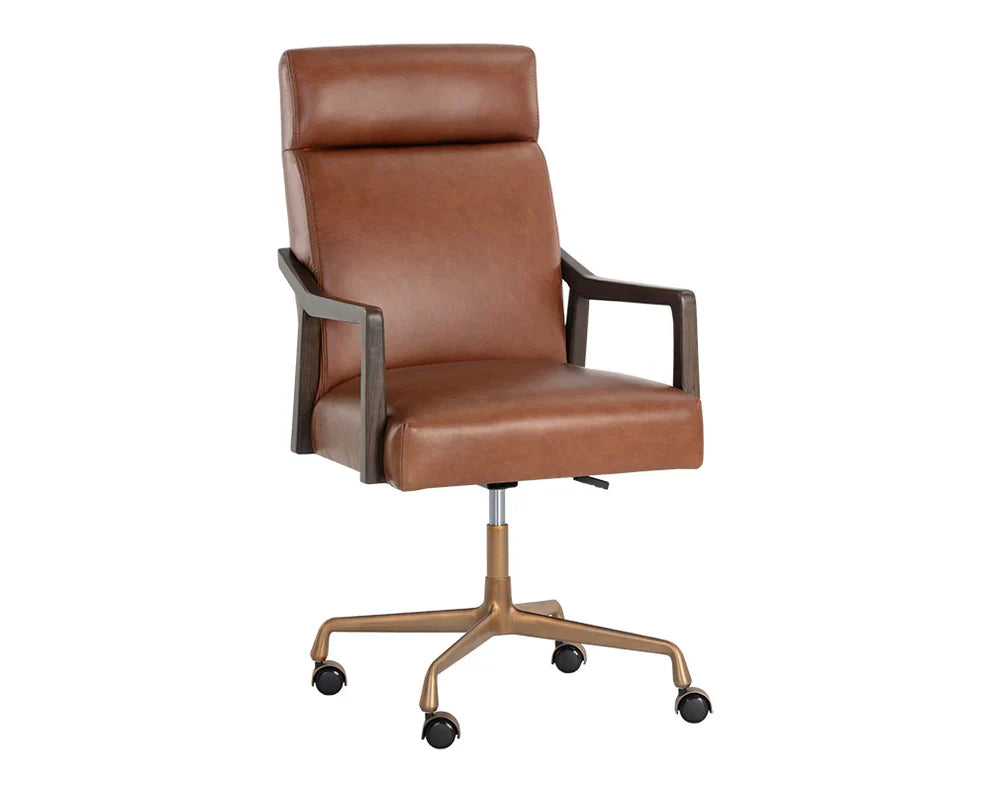 SP - CHAISE DE BUREAU COLLIN - MARRON
