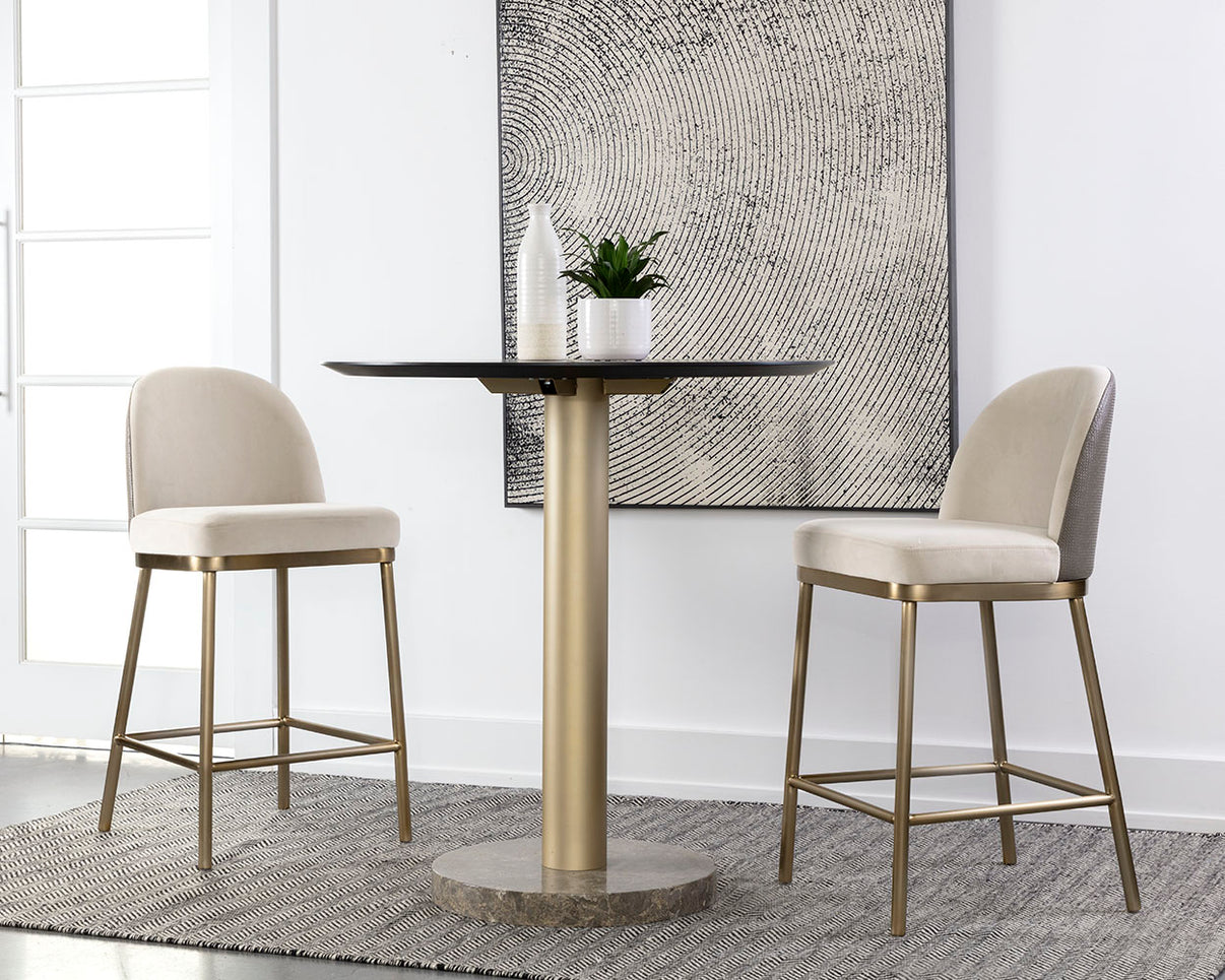 SP - TABOURET DE COMPTOIR LAVANIA
