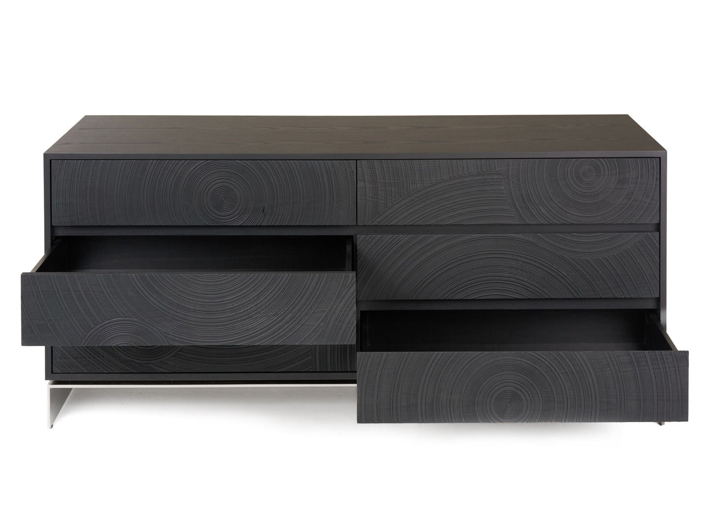 VG - COMMODE EN FRÊNE NOIR