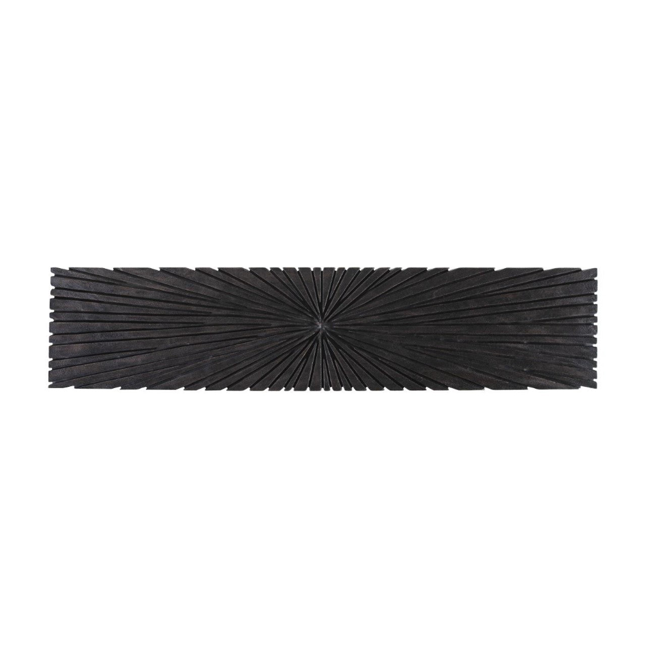 PC - CONSOLE POUR TRONÇONNEUSE, NOIR BRÛLÉ, BASE EN CROIX DE FER NOIRE