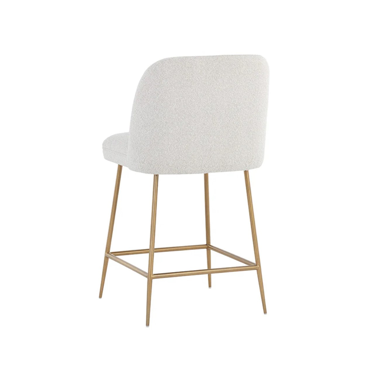 SP - TABOURET DE COMPTOIR KELTY - DORÉ