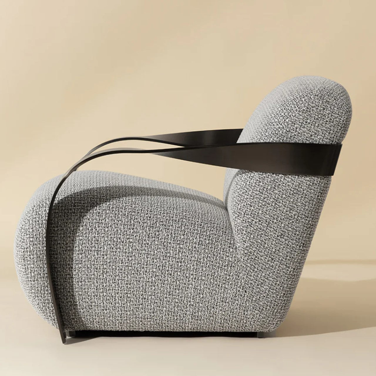 SP - FAUTEUIL LONG SONESTA - BRONZE FONCÉ