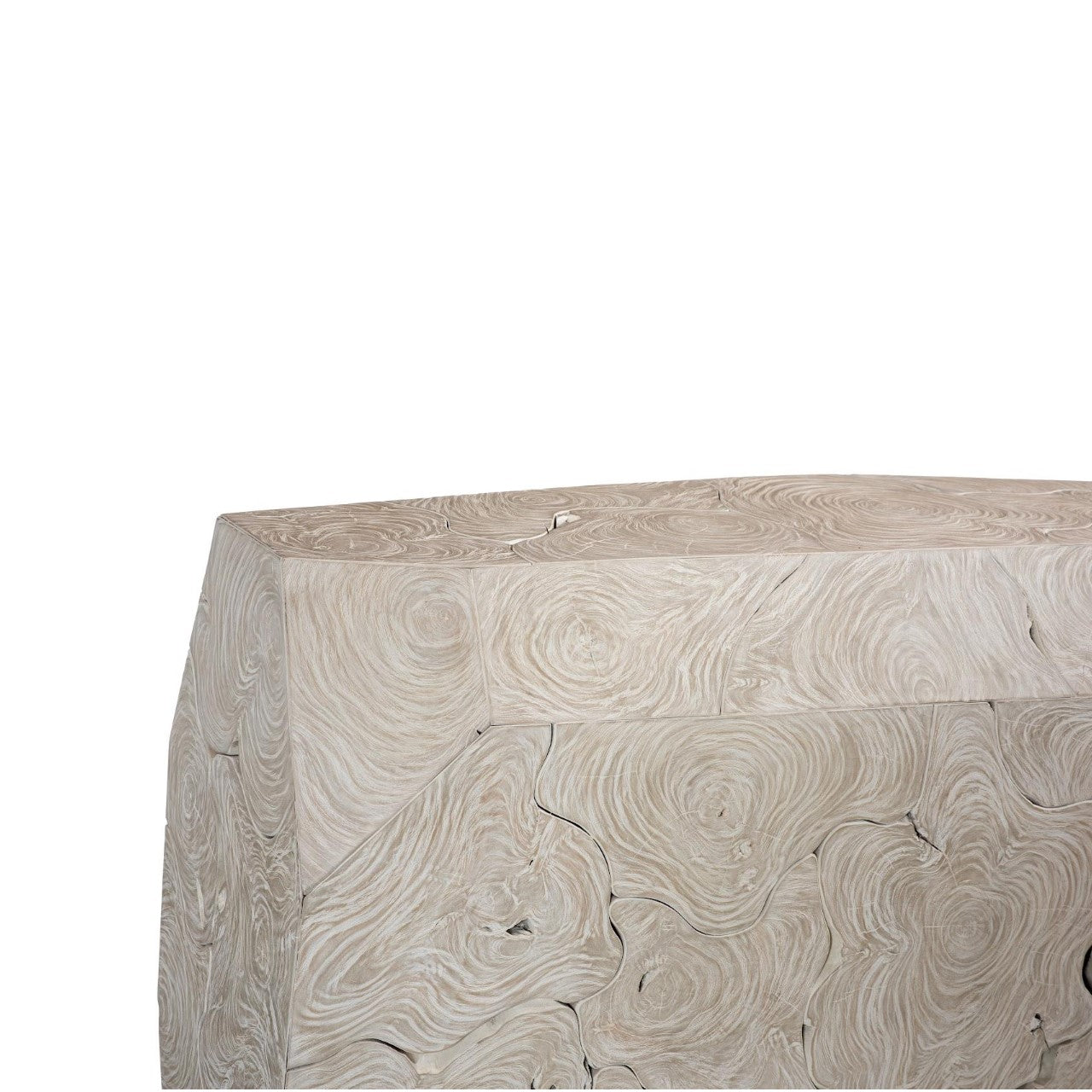 PC- TABLE CONSOLE PRISM, FINITION AVOINE