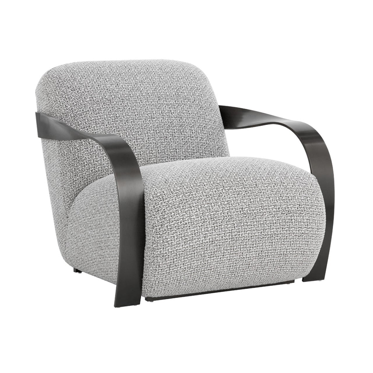 SP - FAUTEUIL LONG SONESTA - BRONZE FONCÉ