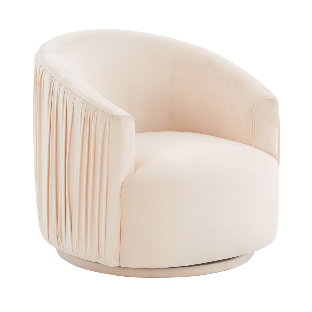 Chaise pivotante plissée TV-London