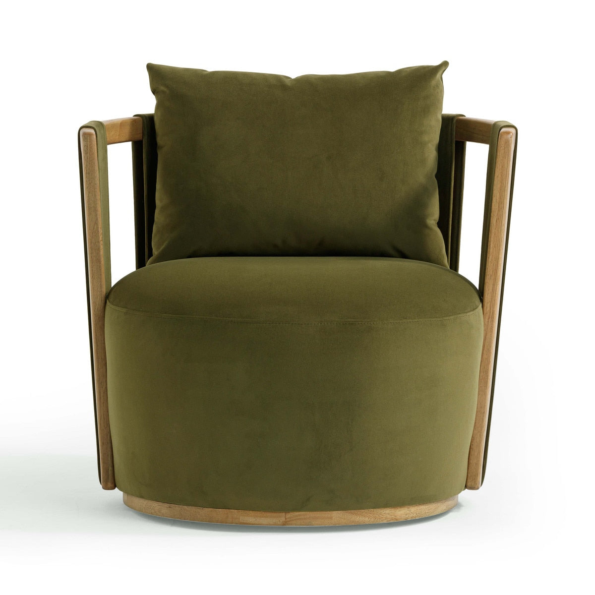 Chaise pivotante recyclée et vieillie TV-Paolo