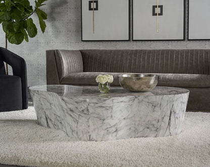 SP - TABLE BASSE EN MARBRE AVA