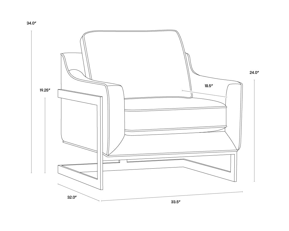 SP - FAUTEUIL LONG KALMIN
