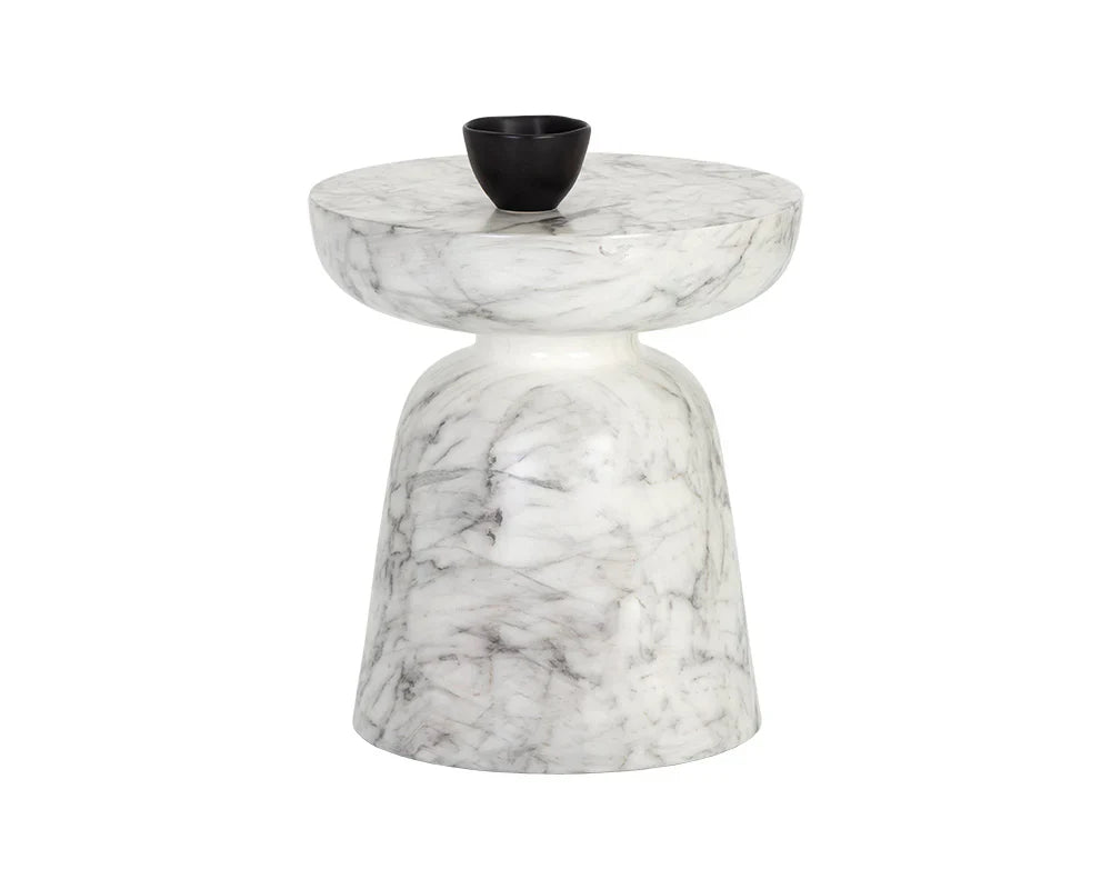 SP - TABLE D'APPOINT EN MARBRE LUCIDA