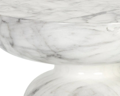 SP - TABLE D'APPOINT EN MARBRE LUCIDA