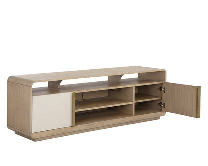 SP - CONSOLE MÉDIA ET ARMOIRE KAYDEN
