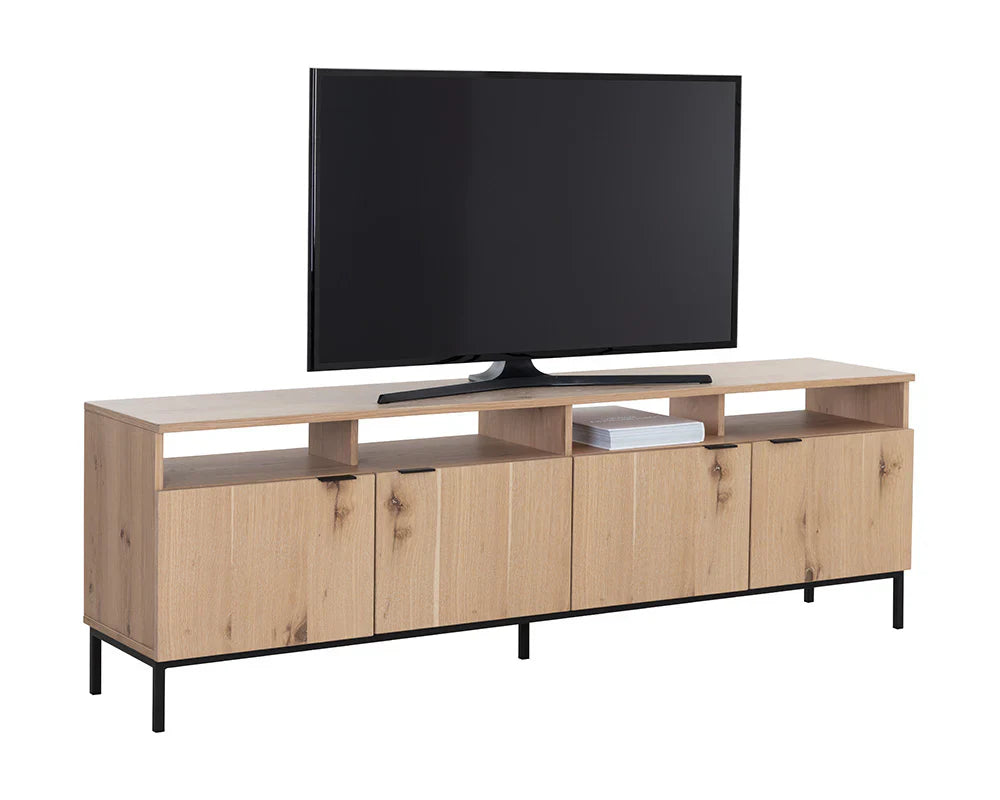 SP - CONSOLE ET ARMOIRE MULTIMÉDIA MODULAIRES AMBROSE