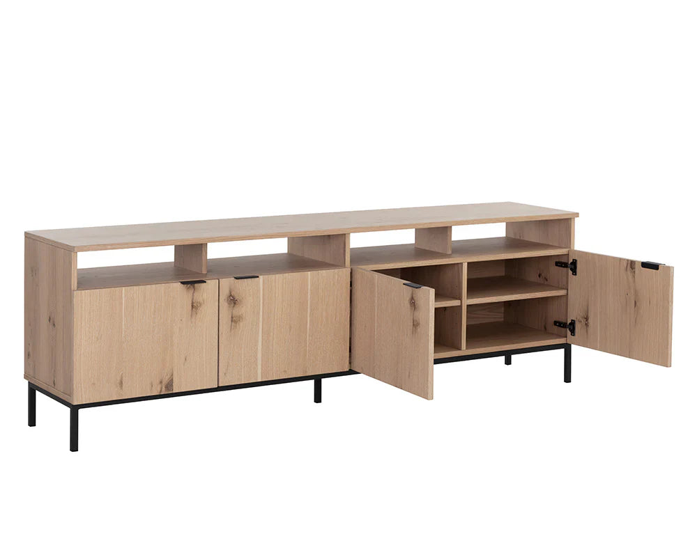SP - CONSOLE ET ARMOIRE MULTIMÉDIA MODULAIRES AMBROSE