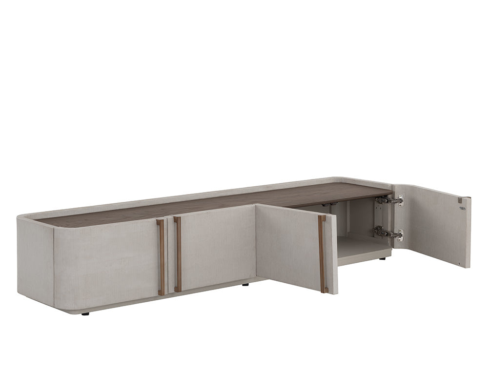 SP- CONSOLE MÉDIA ET ARMOIRE JAMILLE