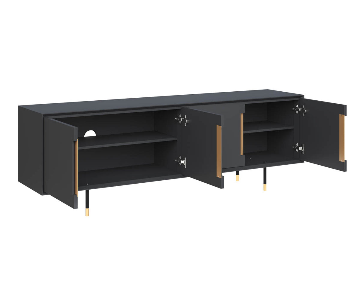 SP- CONSOLE MÉDIA ET ARMOIRE DANBURY