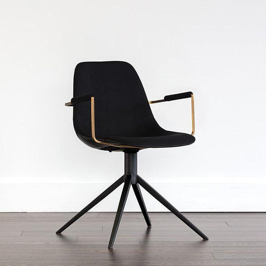 SP - FAUTEUIL DE SALLE À MANGER PIVOTANT CASSIUS