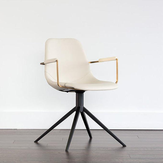 SP - FAUTEUIL DE SALLE À MANGER PIVOTANT CASSIUS