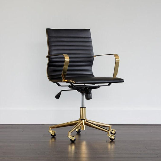 SP - CHAISE DE BUREAU JESSICA NOIRE 