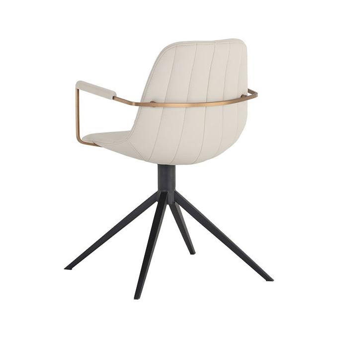 SP - FAUTEUIL DE SALLE À MANGER PIVOTANT CASSIUS