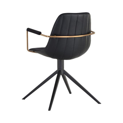 SP - FAUTEUIL DE SALLE À MANGER PIVOTANT CASSIUS