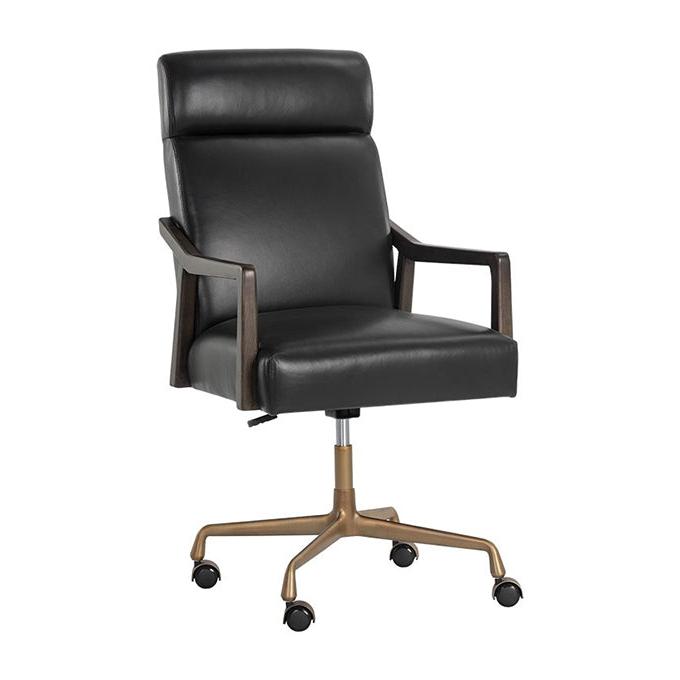 SP - CHAISE DE BUREAU COLLIN - MARRON