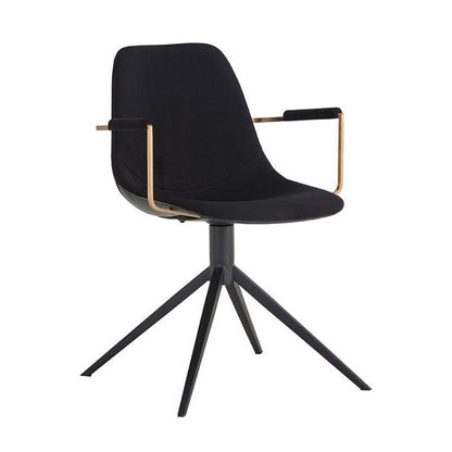 SP - FAUTEUIL DE SALLE À MANGER PIVOTANT CASSIUS
