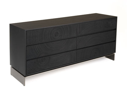 VG - COMMODE EN FRÊNE NOIR