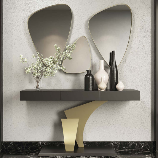 EF - R02 CONSOLE MURALE AVEC MIROIR