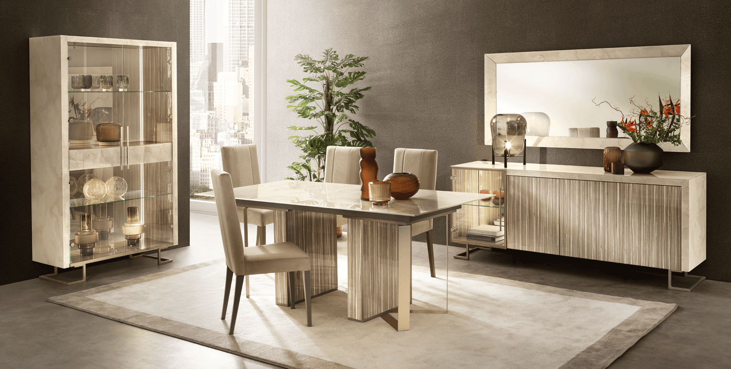 Buffet EF-Luce 4 portes avec miroir
