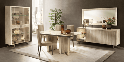 Buffet EF-Luce 4 portes avec miroir