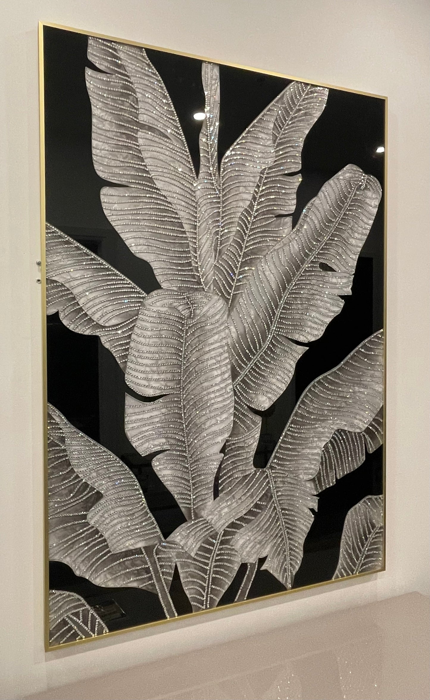 CR - ART MURAL EN FEUILLE DE CRISTAL