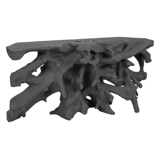 PC-BEAU CAST ROOT CONSOLE TABLE, PIERRE CHARBON