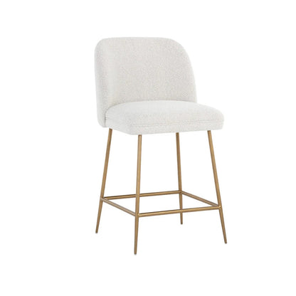 SP - TABOURET DE COMPTOIR KELTY - DORÉ