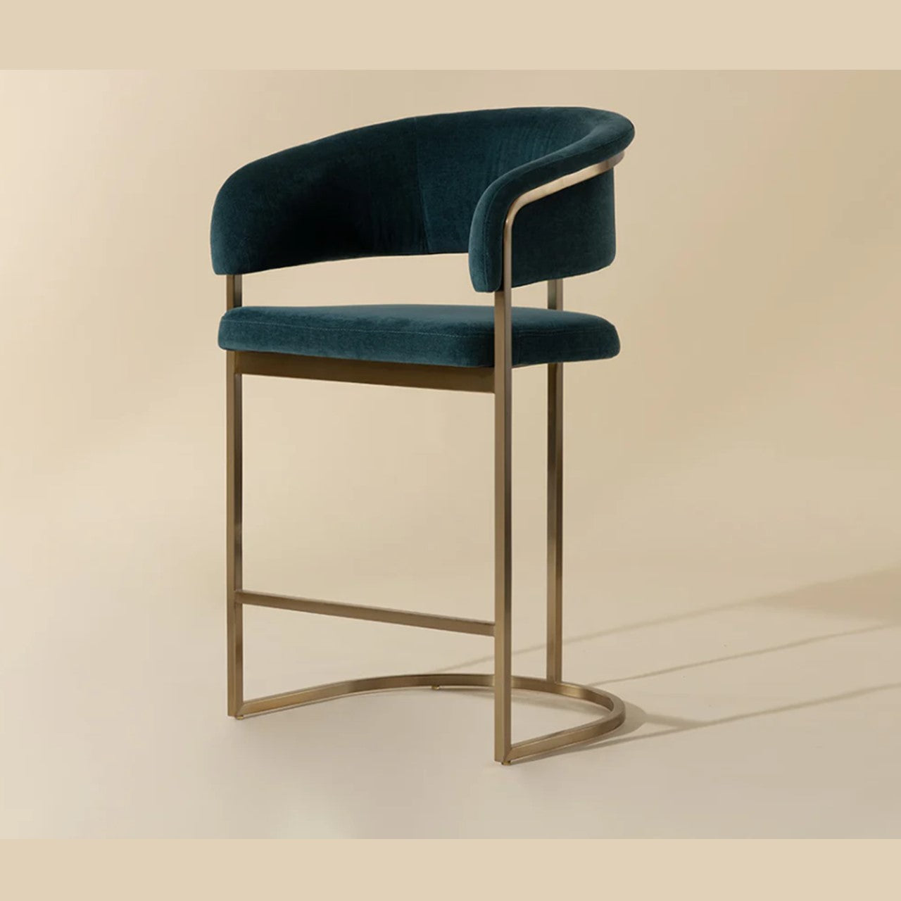 SP - TABOURET DE COMPTOIR MARRIS - DORÉ (DANNY TEAL)