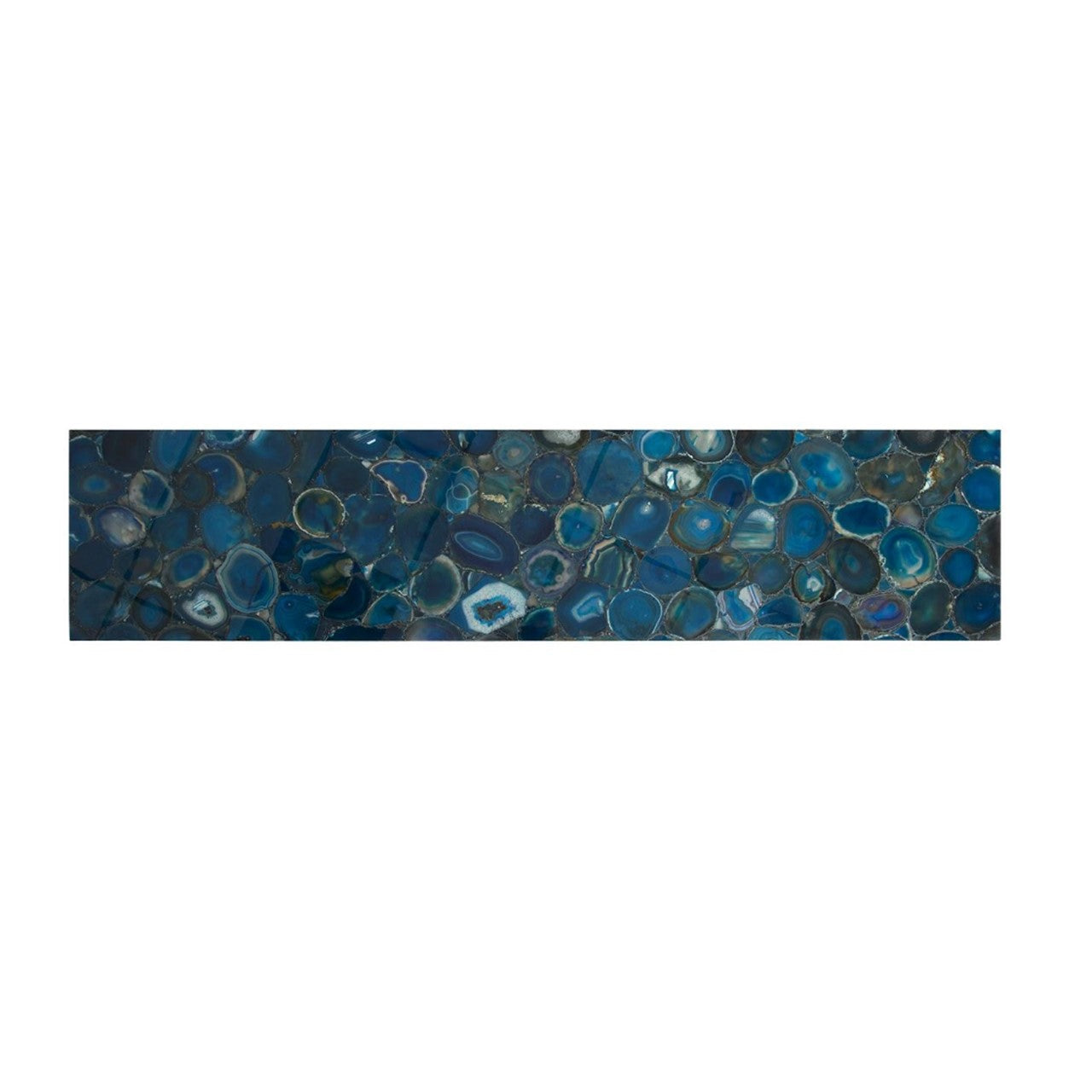 CONSOLE PC-AGATE, BASE EN ACIER INOXYDABLE