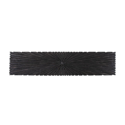 PC - CONSOLE POUR TRONÇONNEUSE, NOIR BRÛLÉ, BASE EN CROIX DE FER NOIRE