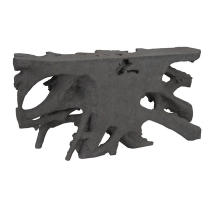 PC-BEAU CAST ROOT CONSOLE TABLE, PIERRE CHARBON