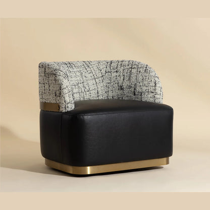 SP - BRINDA FAUTEUIL LONG PIVOTANT BRAVO NOIR