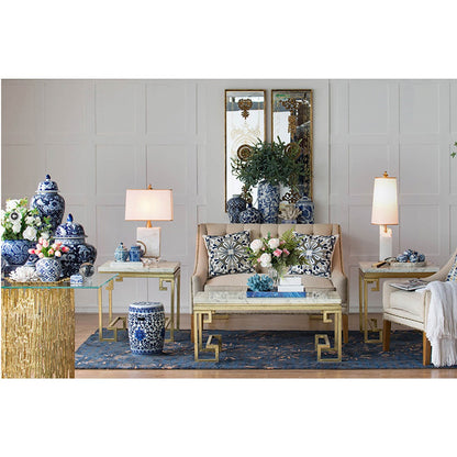 AB - DÉCORATION MURALE MIROIR ENCADRÉ, LOT DE 2 MÉTALLISÉS DORÉS