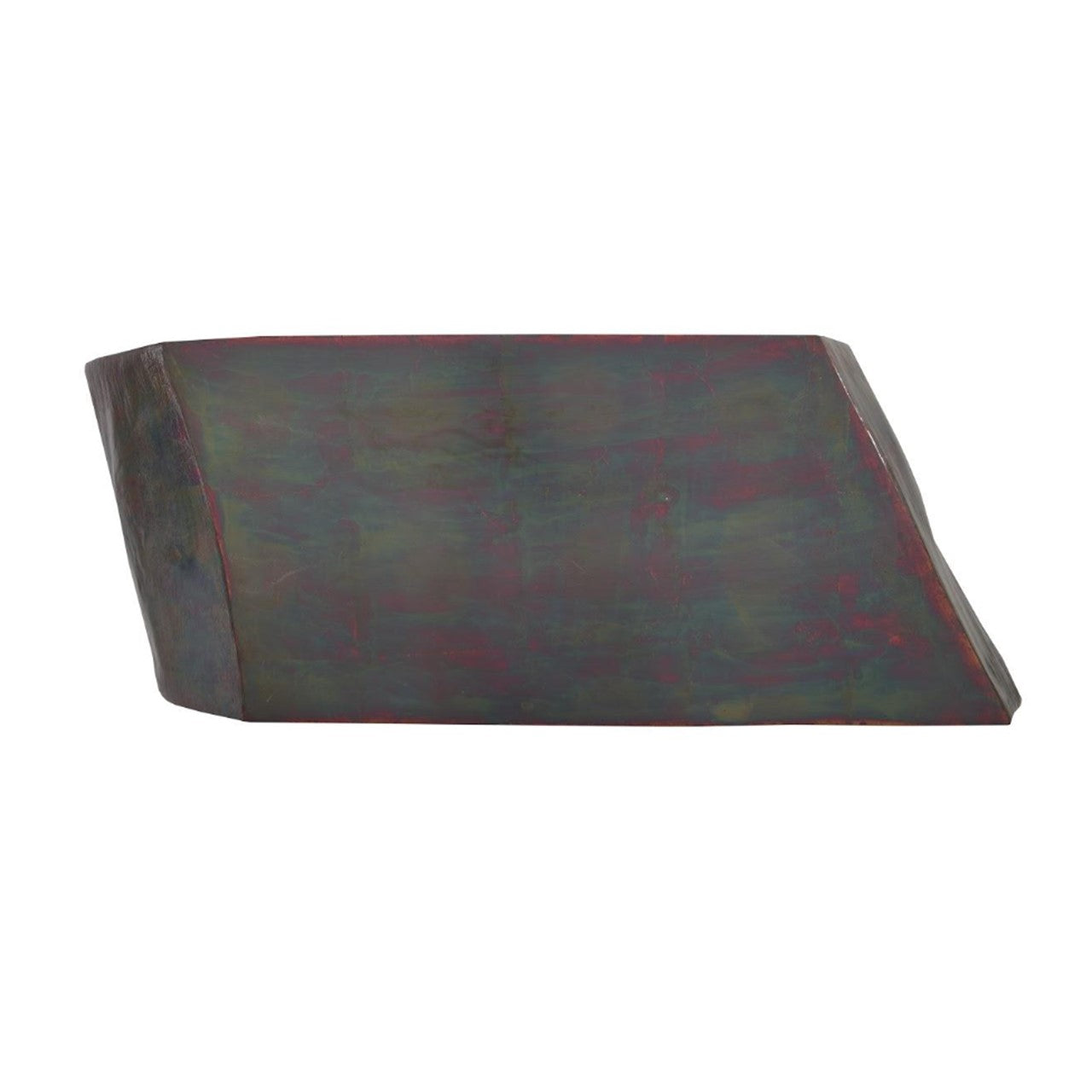 CONSOLE CREUSE PC-PLATEADA, FINITION PATINE CUIVRE