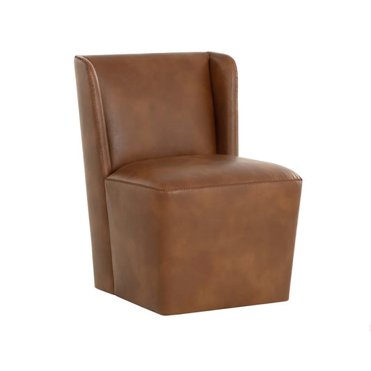 SP - CHAISE DE SALLE À MANGER À ROULETTES AMITA