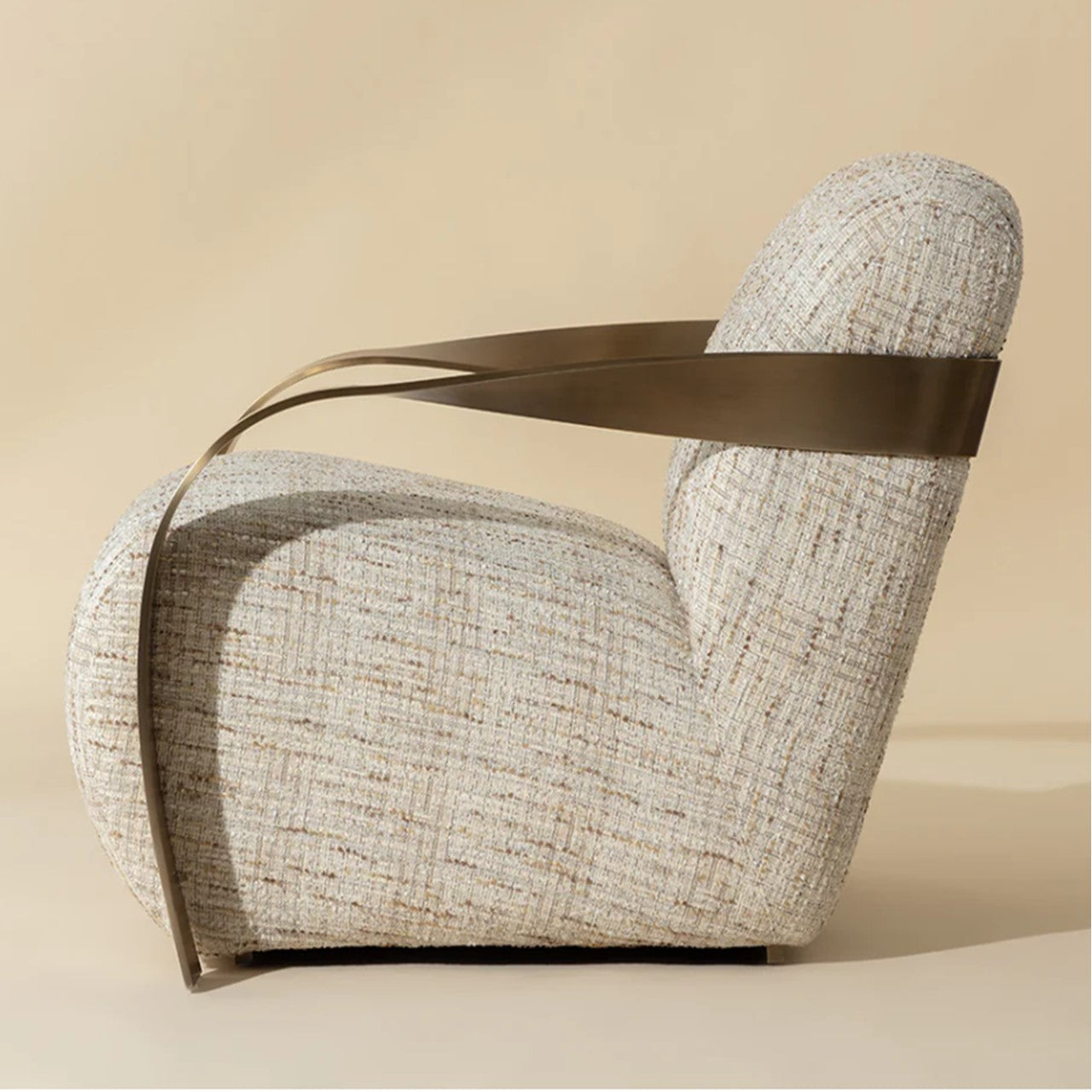 SP - FAUTEUIL LONG SONESTA - LAITON ANTIQUE