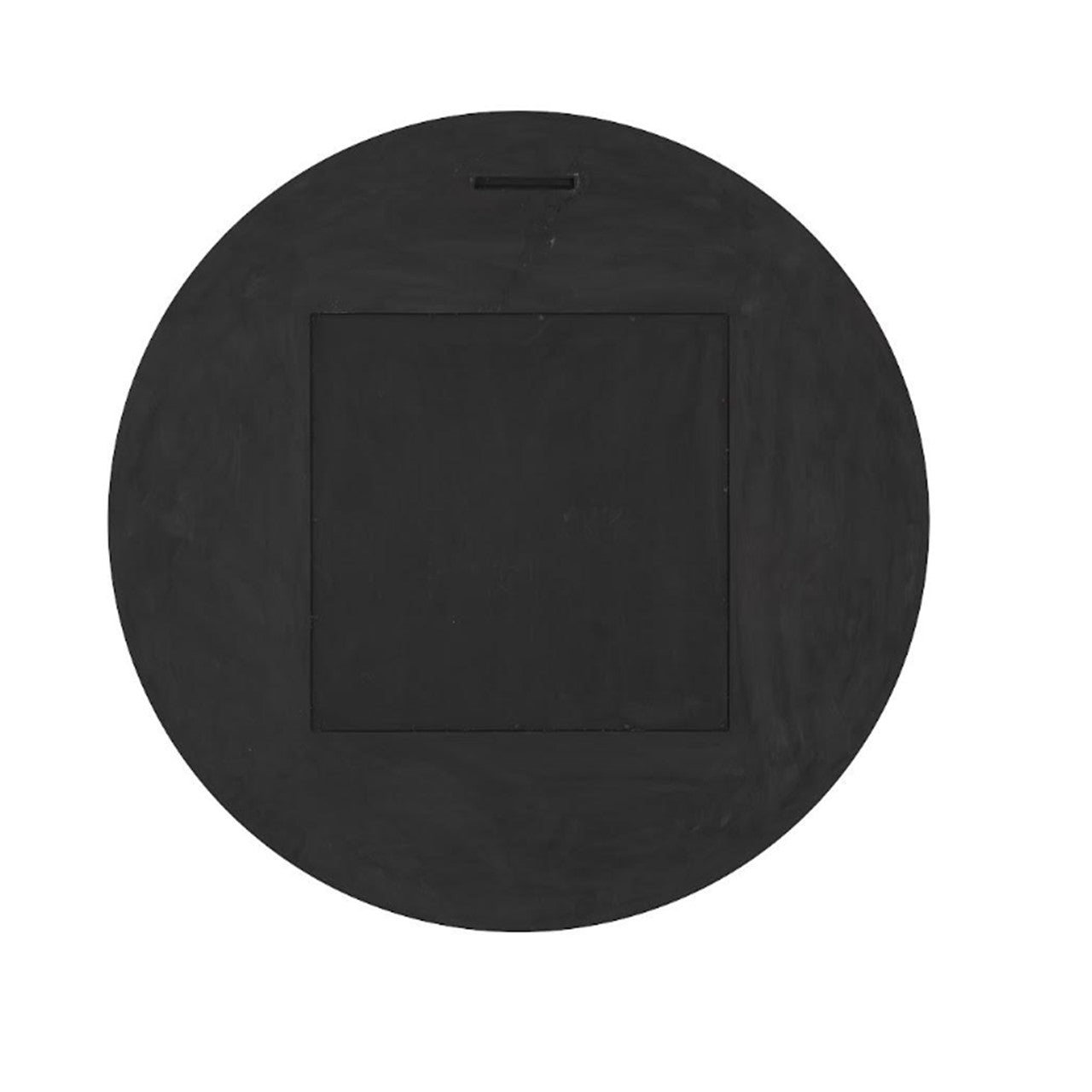 PC - MIROIR CIRCULAIRE FISSURÉ, NOIR ET OR