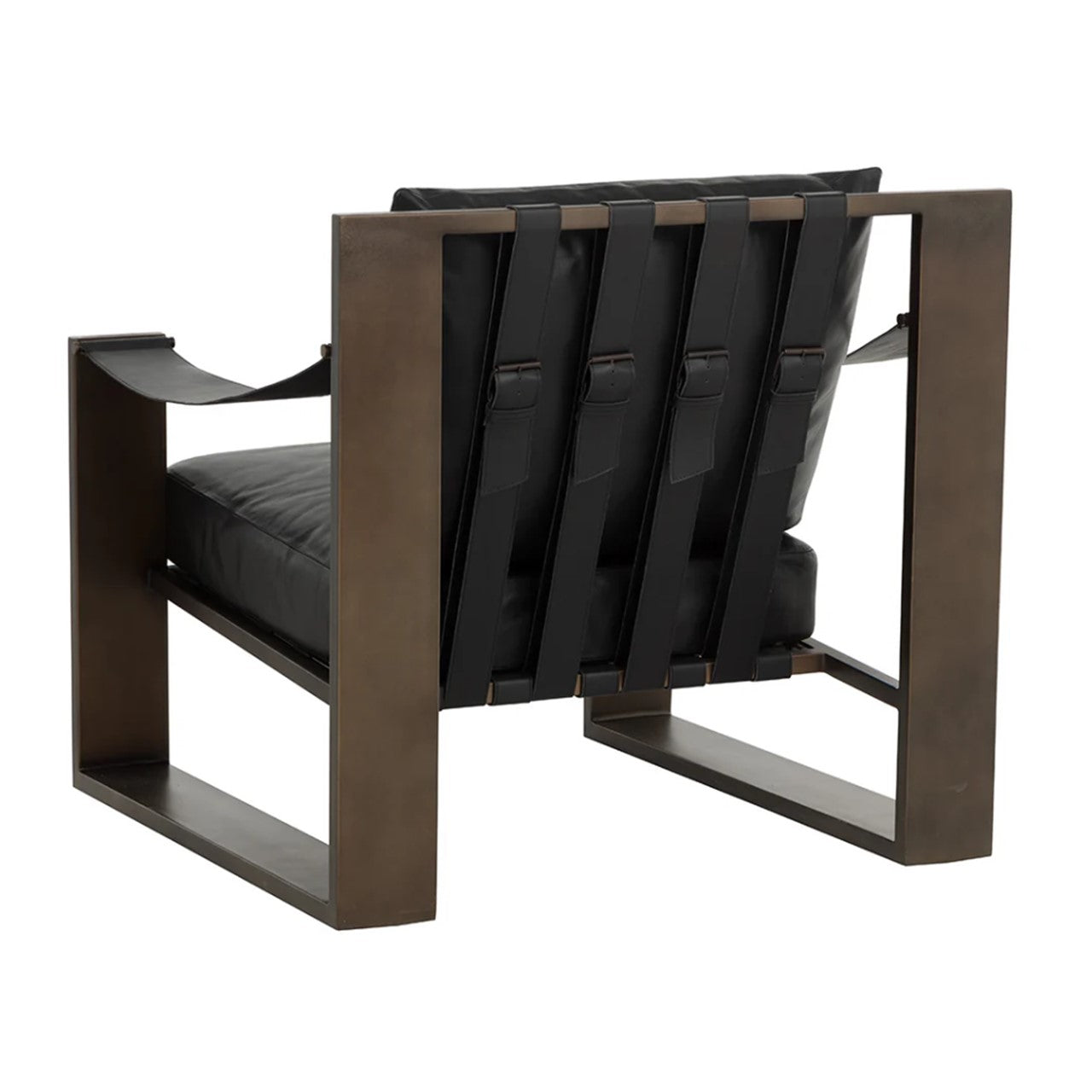 SP - FAUTEUIL LONG BERKE - BRONZE ANTIQUE