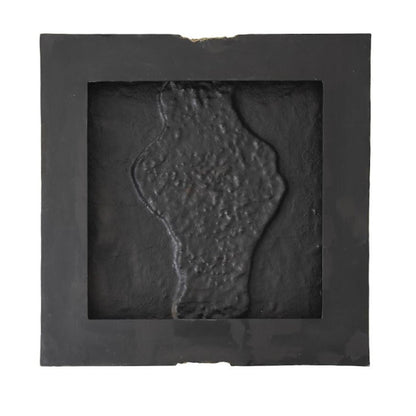 PANNEAU TEXTURE PC-GEODE NOIR ET OR, DÉCORATION MURALE