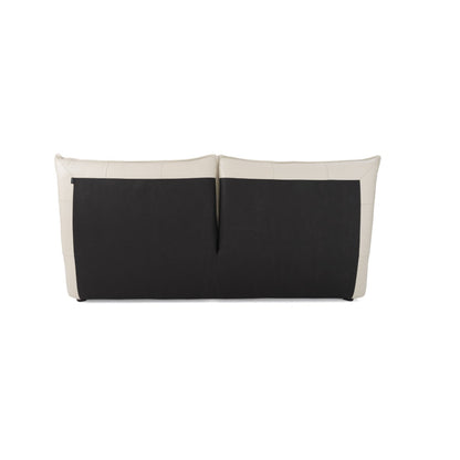 VG -MODREST PATRICK - LIT MODERNE EN CUIR GRIS CLAIR