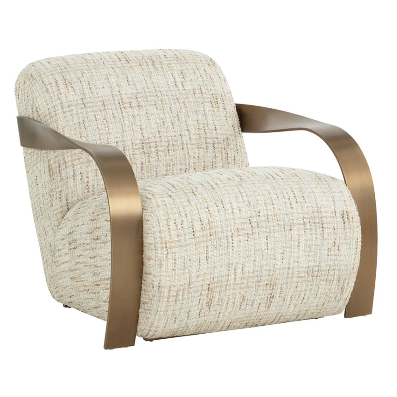 SP - FAUTEUIL LONG SONESTA - LAITON ANTIQUE