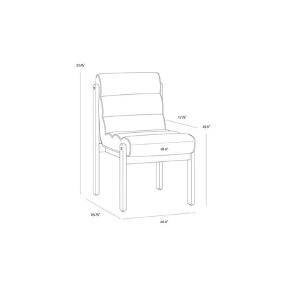 SP - CHAISE DE SALLE À MANGER BERTIE