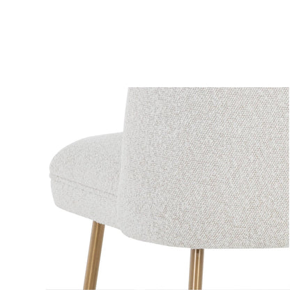 SP - TABOURET DE COMPTOIR KELTY - DORÉ